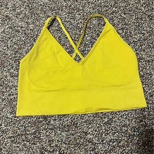 DSG Yellow Sports Bra